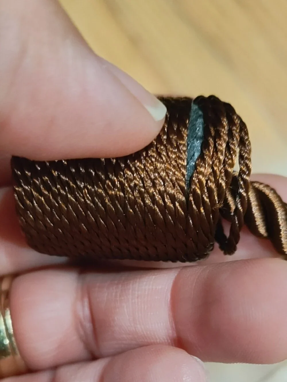 Brown Curtain Tiebacks - Set of 4 Decorative Tassel Cords